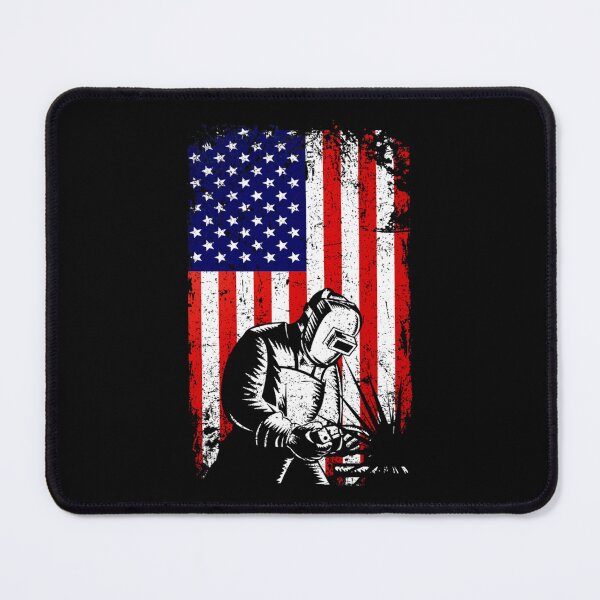 Item preview, Welder American Flag Usa Patriotic Welder Daddy Fathers Day Lightweight Sweatshirt designed and sold by homeserpu.