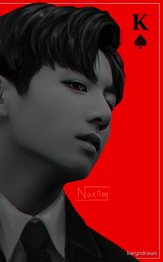 "House of Cards - Jungkook 2" by karyndraws | Redbubble