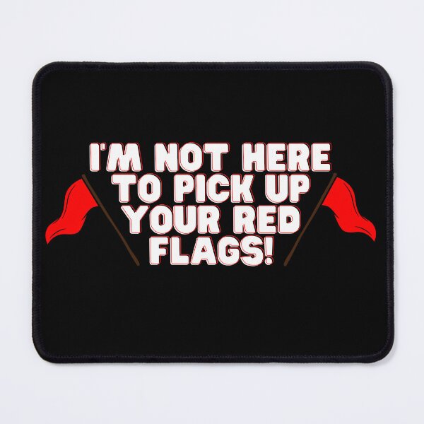 Item preview, Red flags designed and sold by TheLexyHeart.