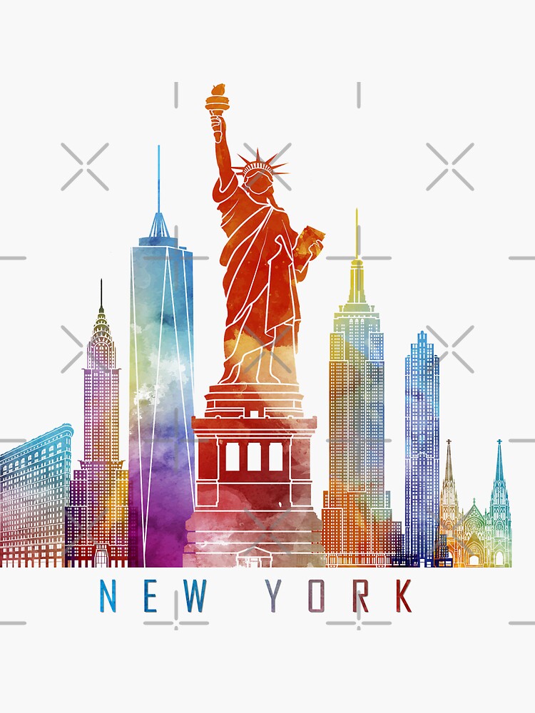 New York City Skyline New York City Socks | Redbubble