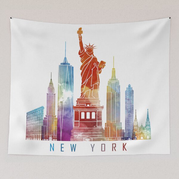 Item preview, NYC Skyline designed and sold by Luve Store.