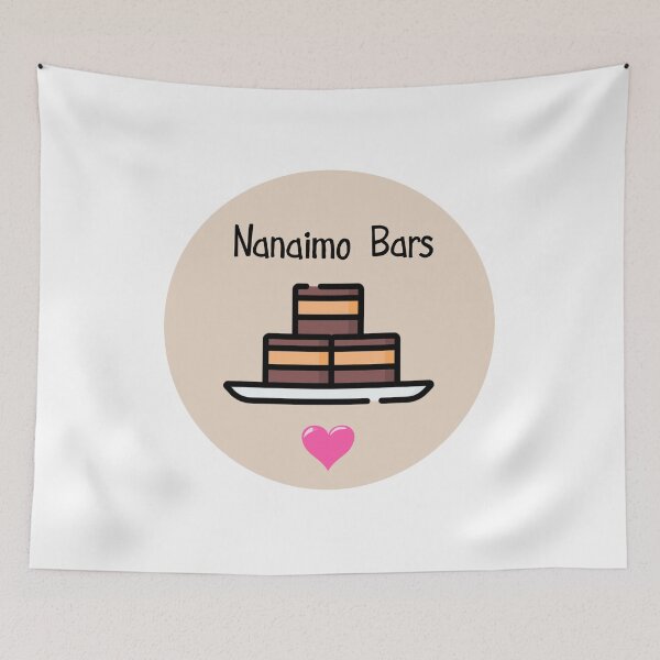 Item preview, Nanaimo Bar Canadian Foods Dessert  designed and sold by PodiShawna.