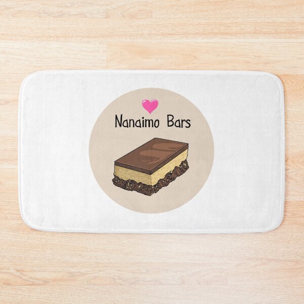Item preview, Nanaimo Bar Canadian Foods Desserts  designed and sold by PodiShawna.