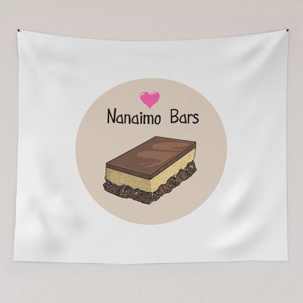 Item preview, Nanaimo Bar Canadian Foods Desserts  designed and sold by PodiShawna.