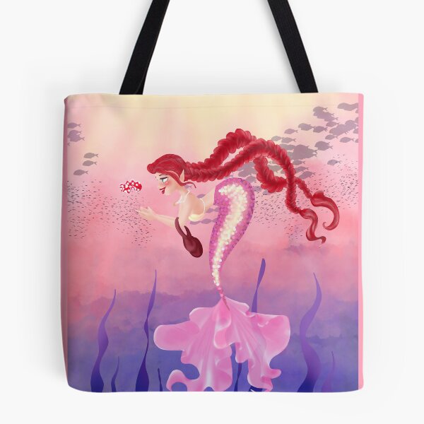 Item preview, Mermaid go to travel with little friend designed and sold by NUDIDUDITHAI.