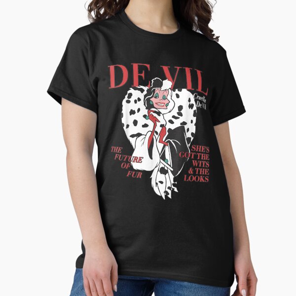 Cruella De Vil Disney Villain T-Shirt – Polka Dot Pixie Shop