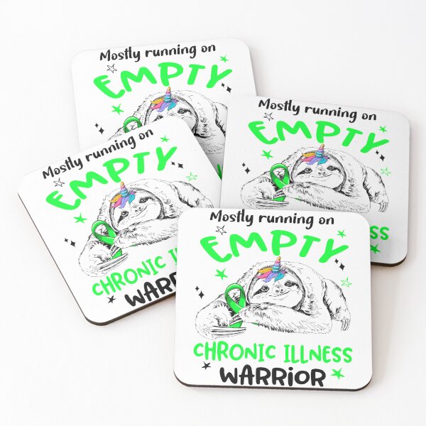 Item preview, Mostly running on Empty Chronic Illness Warrior designed and sold by ElizabethS809.