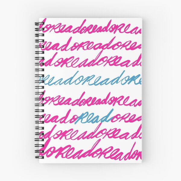Item preview, Rejilla grande Azul Rosa Adore Read designed and sold by Rivermuddess.
