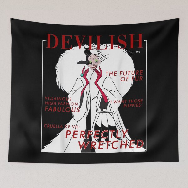 Item preview, Villains Halloween Cruella Funny designed and sold by CandaceUS.