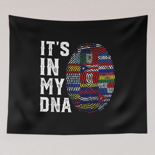 Item preview, It's in my DNA Latino Pride Hispanic Heritage Month designed and sold by Ernieaustin.