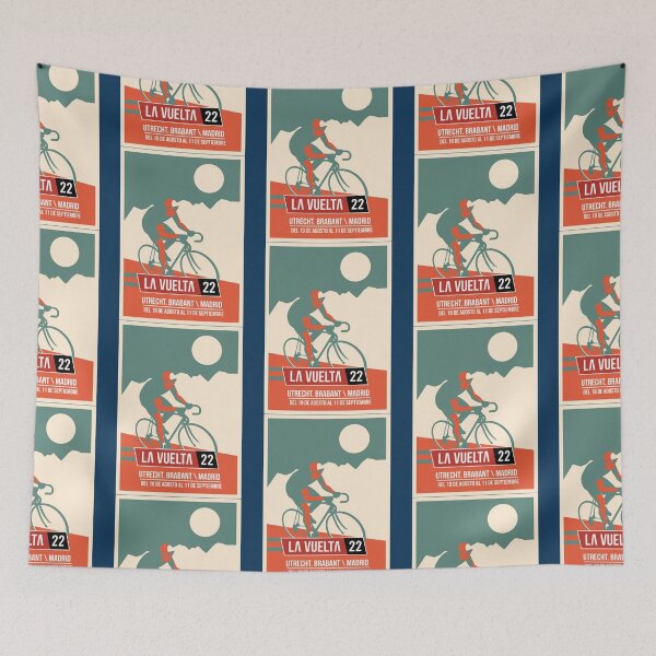 Item preview, Cycling illustration Vuelta a España 22   designed and sold by IsabelNewton.