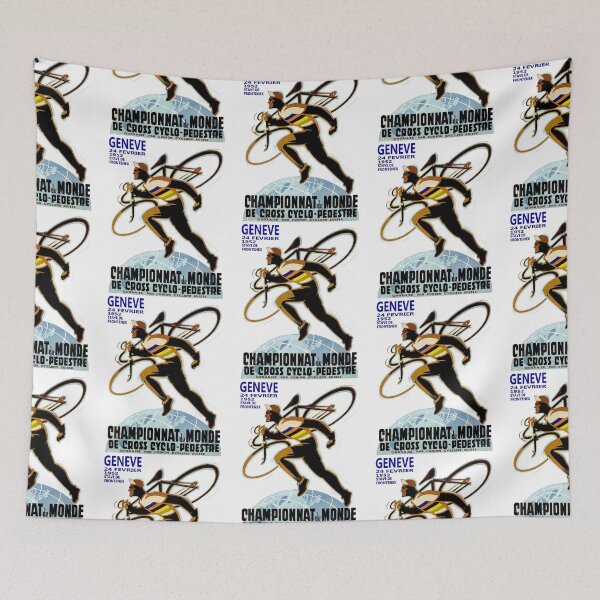 Item preview, CYCLOCROSS Vintage Bicycle Racing Advertising Print   designed and sold by IsabelNewton.
