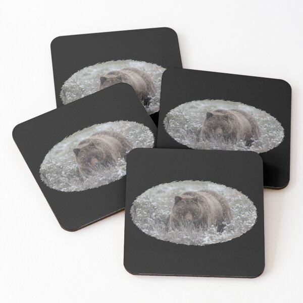 Item preview, Grizzly in Snow designed and sold by Whisperingpeaks.