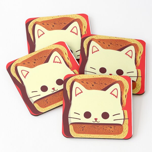 Item preview, Cat Flower Toast designed and sold by hunter000.