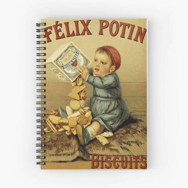Item preview, FELIX POTIN BISCUITS Paris 1910 Vintage France Poster Advertisement  designed and sold by retroposters.