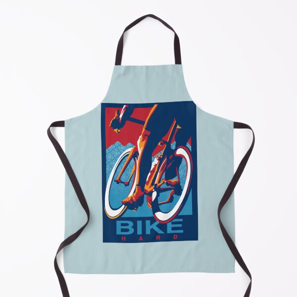 Item preview, Retro styled motivational cycling  Bike Hard   designed and sold by IsabelNewton.