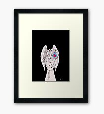 Weeping valentine Framed Print