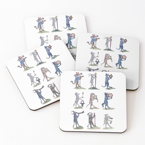 Item preview, Medieval Entourage: a beastly procession from 1300 designed and sold by ebrawne.