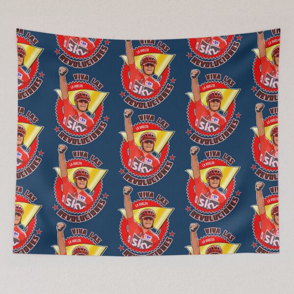 Item preview, Viva Las Revoluciones  Chris Froome La Vuelta   designed and sold by IsabelNewton.
