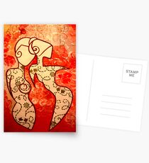 Je suis ami avec moi Postcards