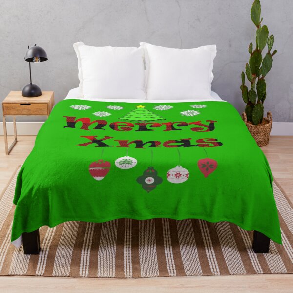 Item preview, Merry Xmas 2024 / Christmas Tree and Snowflakes / Buffalo Plaid designed and sold by olegarh.