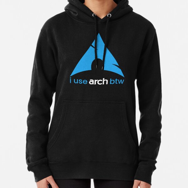 Item preview, blue triangle I Use Arch Btw designed and sold by SSTOPDesign.