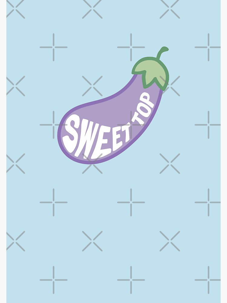 "Eggplant Emoji Aubergines Sweet Top Funny Gay Eggplant Emoji" Spiral
