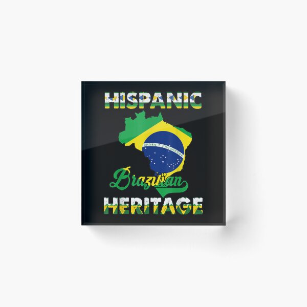 Item preview, Mes de la Herencia Hispana Brasil Brasileño designed and sold by Ernieaustin.