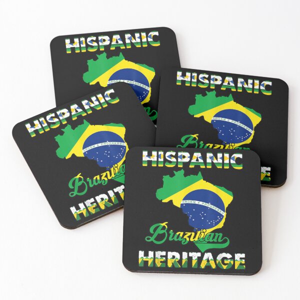 Item preview, Mes de la Herencia Hispana Brasil Brasileño designed and sold by Ernieaustin.