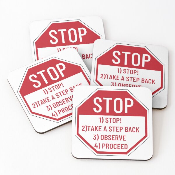 Item preview, STOP DBT Skill  designed and sold by ThoughtJumble.