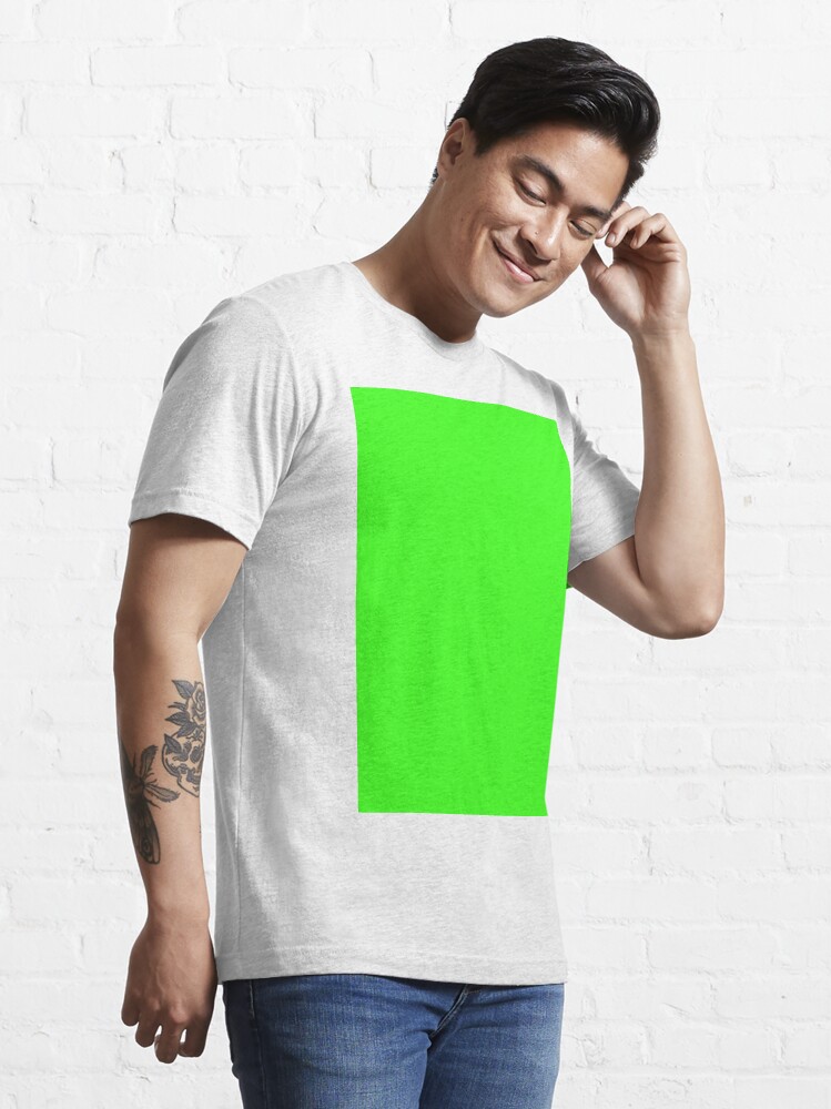 Neon Green T Shirt For Sale By Solidcolors Redbubble Neon Green T