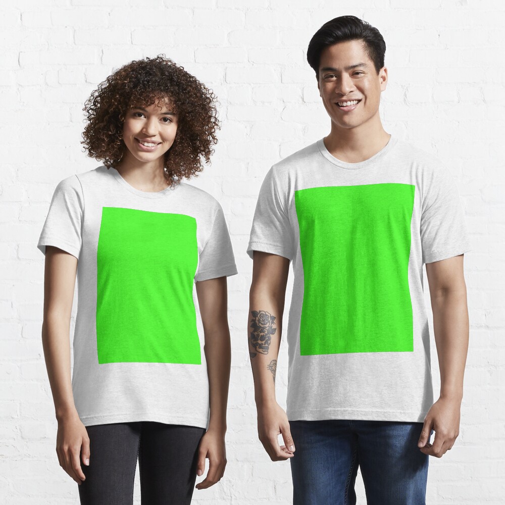 "Neon Green" Tshirt for Sale by SolidColors Redbubble neon green t