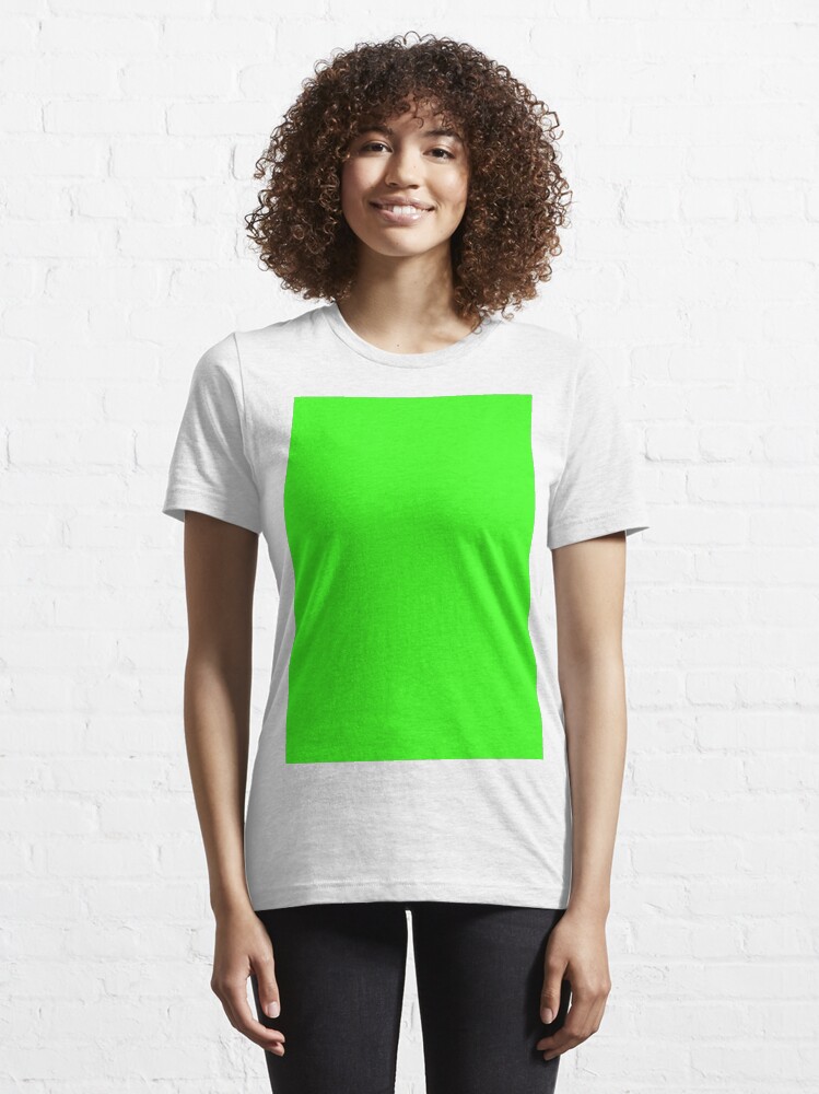 "Neon Green" Tshirt for Sale by SolidColors Redbubble neon green t