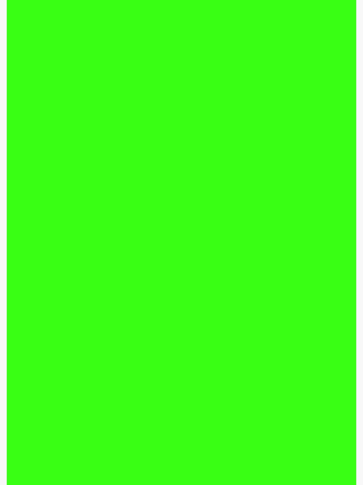 neon green screen, bright solid color cool acrylic print