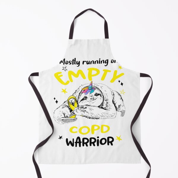 Item preview, Mostly running on Empty COPD Warrior designed and sold by ElizabethS809.