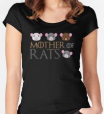 Mother of rats Women's Fitted Scoop T-Shirt