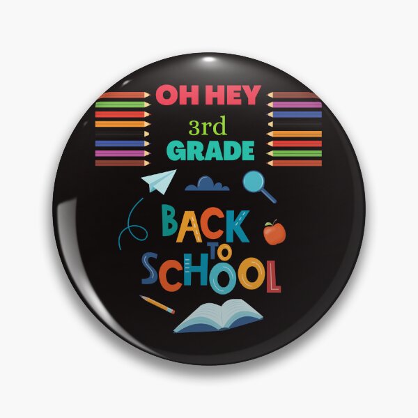 Item preview, Oh Hey 3rd Grade Back To School designed and sold by Quirky Dez.