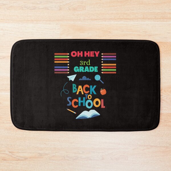 Item preview, Oh Hey 3rd Grade Back To School designed and sold by Quirky Dez.