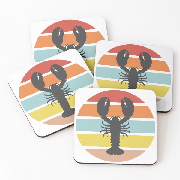 Item preview, Crustaceancore Nautical Lobster Sunset designed and sold by jrno11.