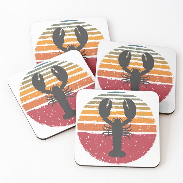 Item preview, Crustaceancore Nautical Lobster Sunset designed and sold by jrno11.
