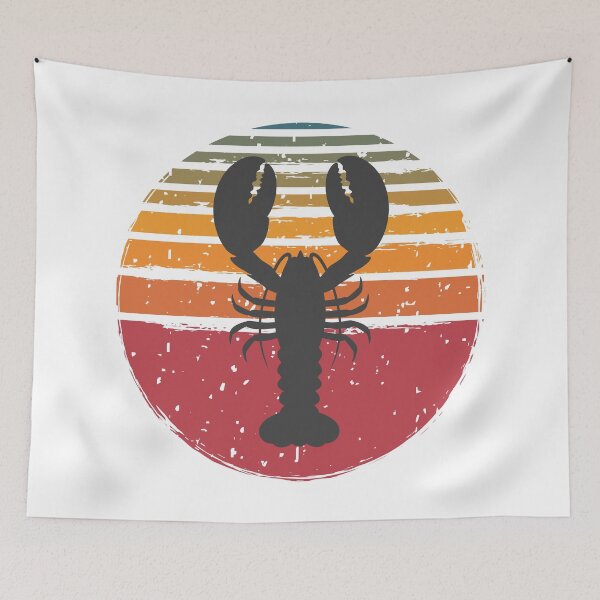 Item preview, Crustaceancore Nautical Lobster Sunset designed and sold by jrno11.