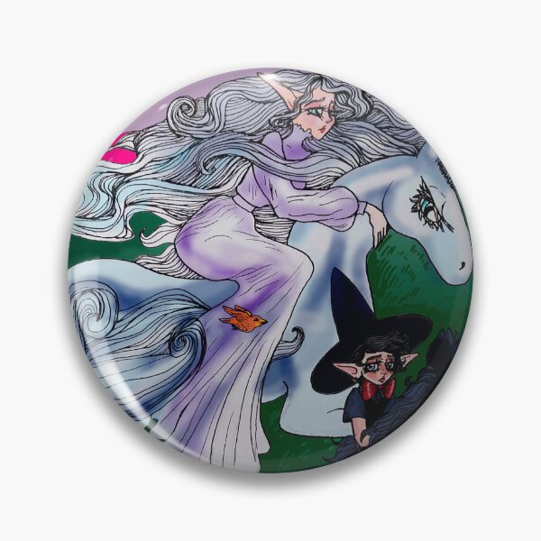 Item preview, Witches and Horses - Witch Mother and Warlock Child designed and sold by Brooksie Fontaine.