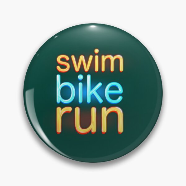 Item preview, Swim Bike Run neon logo   designed and sold by BernardDuncan.