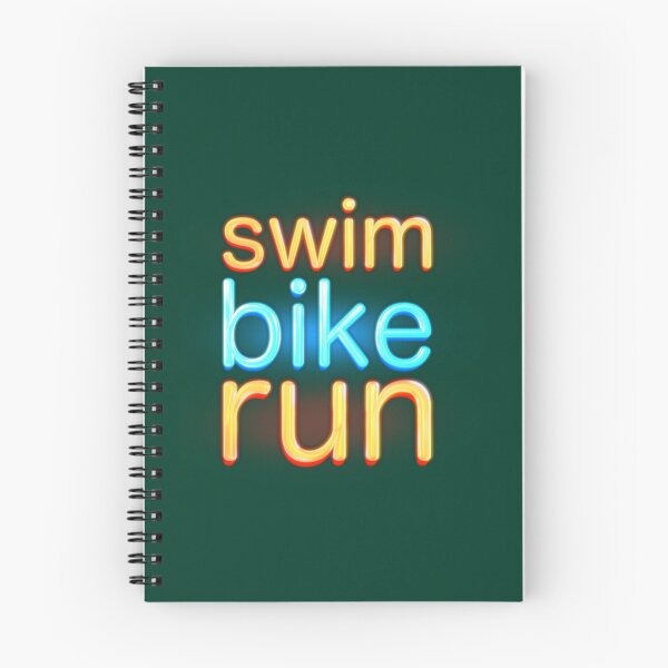 Item preview, Swim Bike Run neon logo   designed and sold by BernardDuncan.