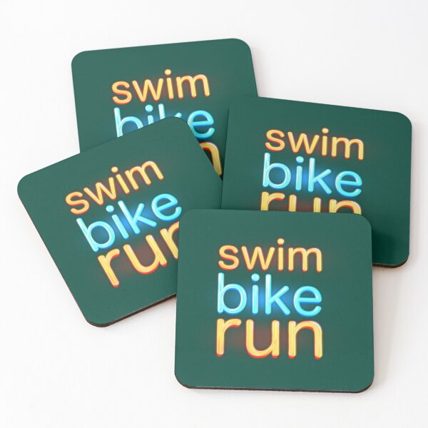 Item preview, Swim Bike Run neon logo   designed and sold by BernardDuncan.