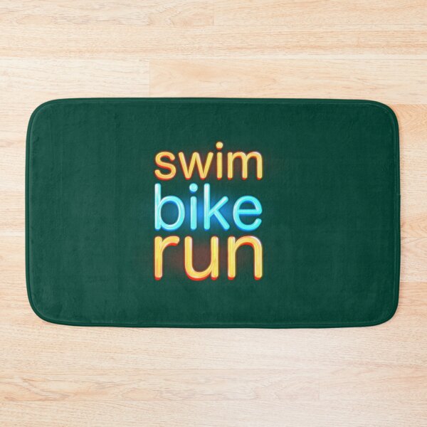 Item preview, Swim Bike Run neon logo   designed and sold by BernardDuncan.