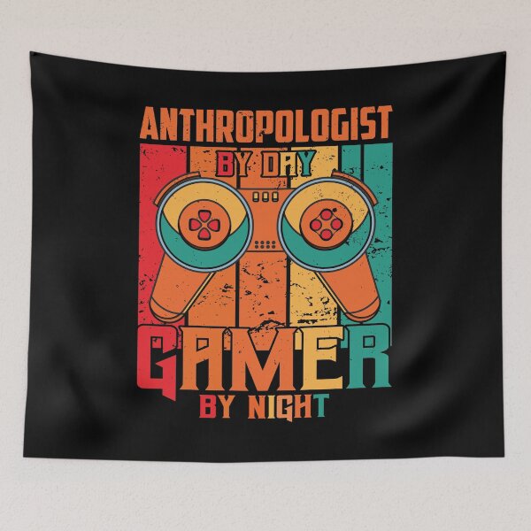 Item preview, Anthropologist By Day Gamer By Night: Funny Anthropology Gift designed and sold by Adexyl.