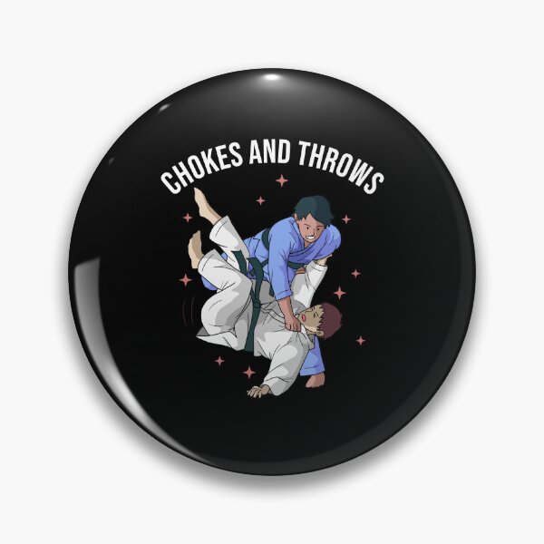 Item preview, Chokes and Throws funny vintage judo karate retro designed and sold by elizabethdawnn.