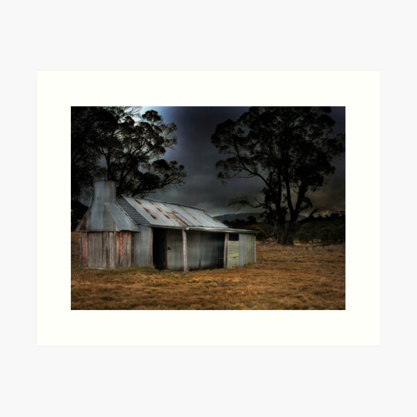 Item preview, Waterhole Hut designed and sold by Raquel O'Neill.