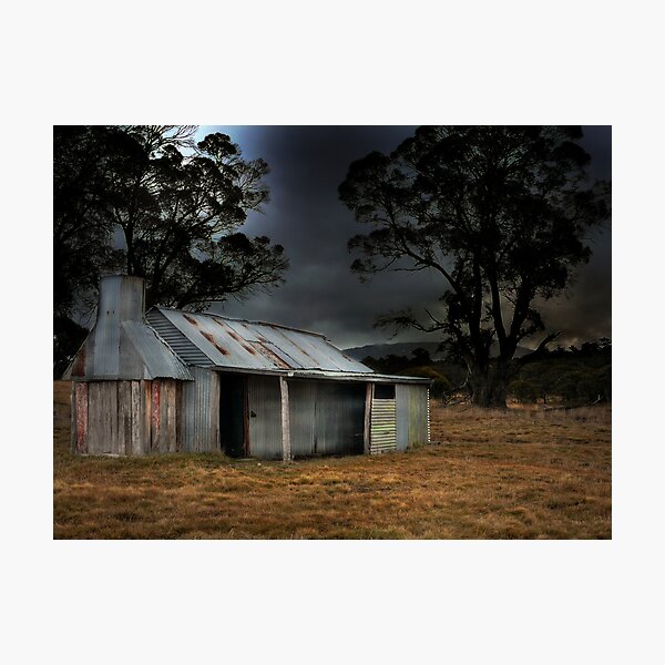 Waterhole Hut Photographic Print